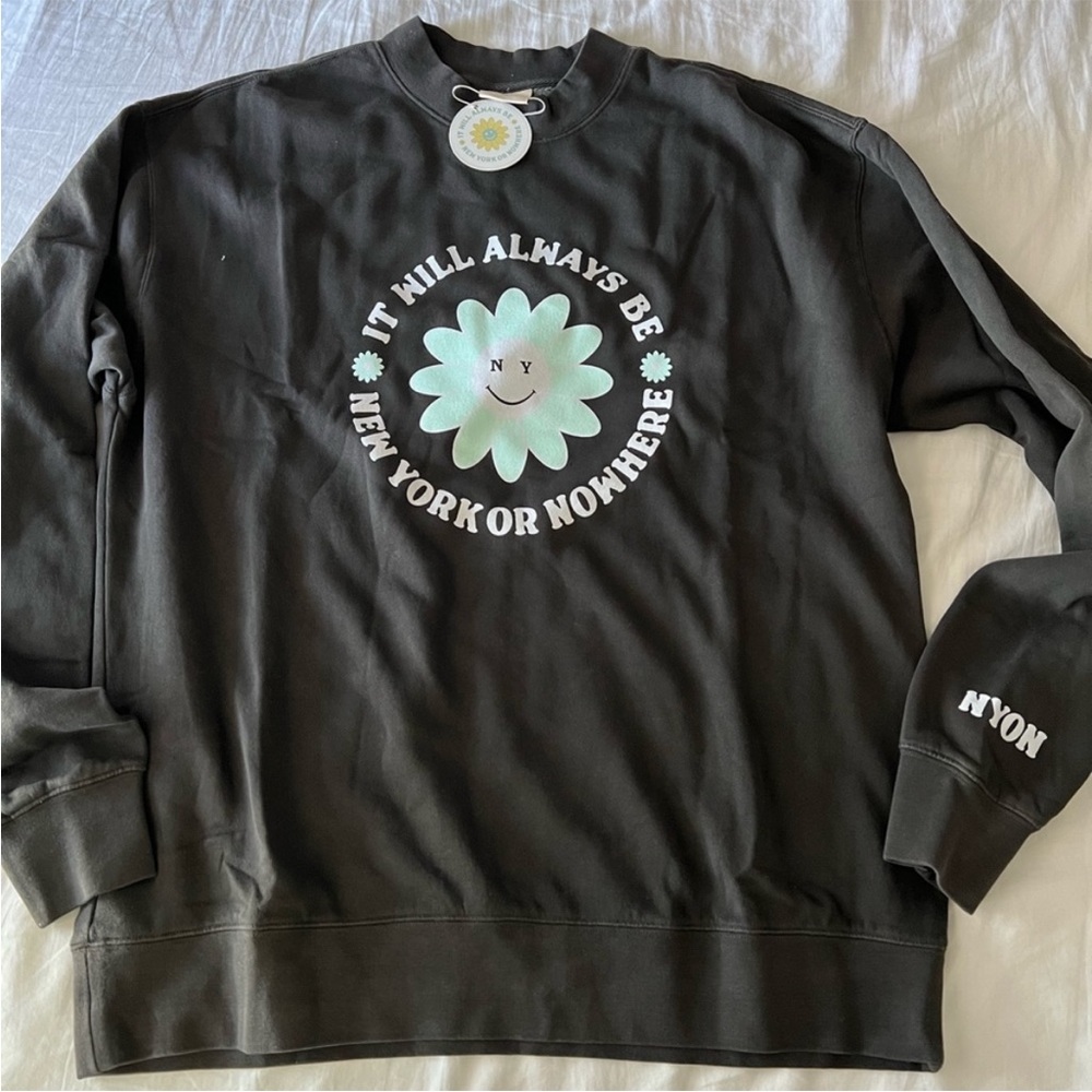 New York Or Nowhere (NYON) Bloom Crewneck Sweatshirt NWT